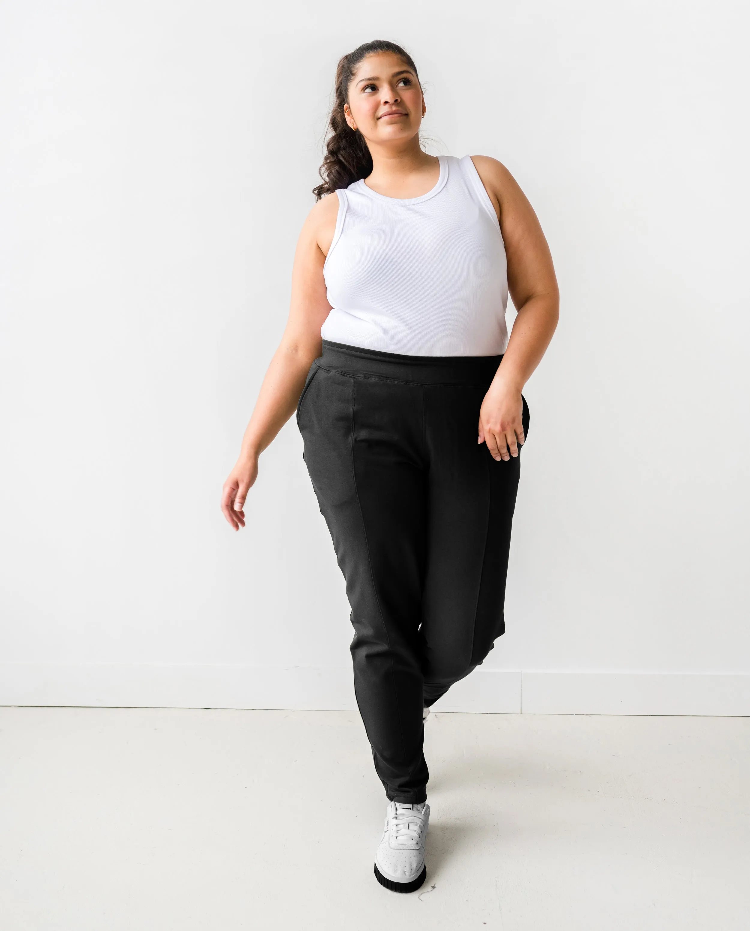 The Trouser Sweatpant in Black