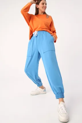 TLD Women Allday Saks Hemmed Cuff Detailed Sweatpants - Tigard