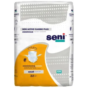 Underwear Incontinence Active Classic Plus SM 22-33" (22/Pack)