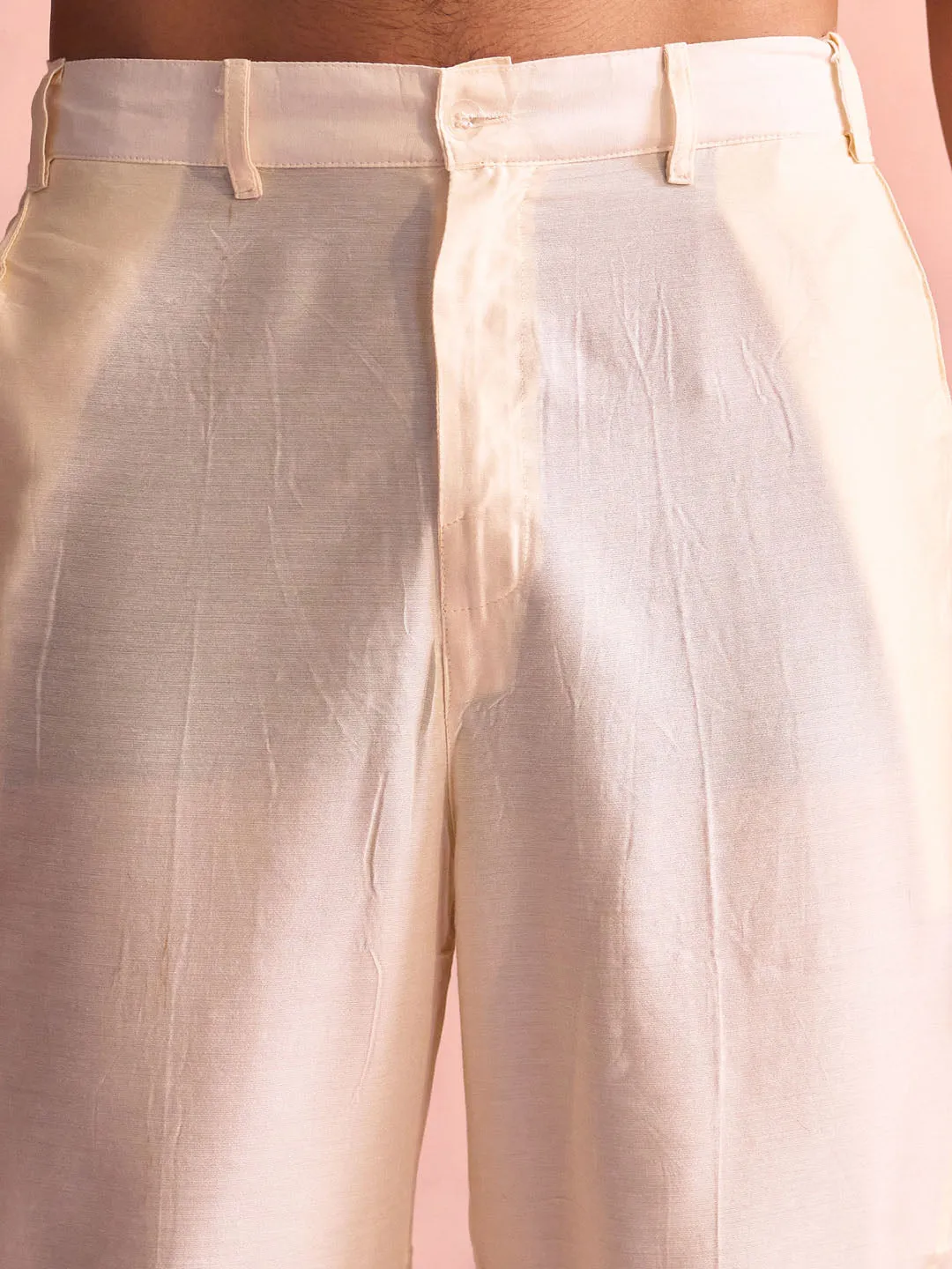 Vastramay Embroidered Kurta Pyjama Set