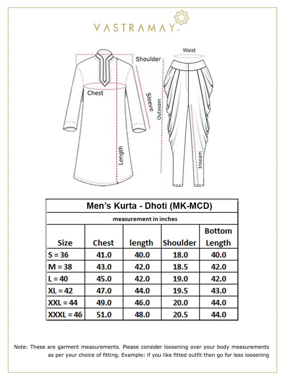 Vastramay Men's Pink Chikankari Kurta Dhoti