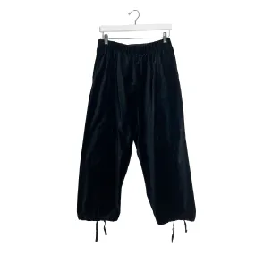 Velvet Wide Leg Jogger Sweatpants