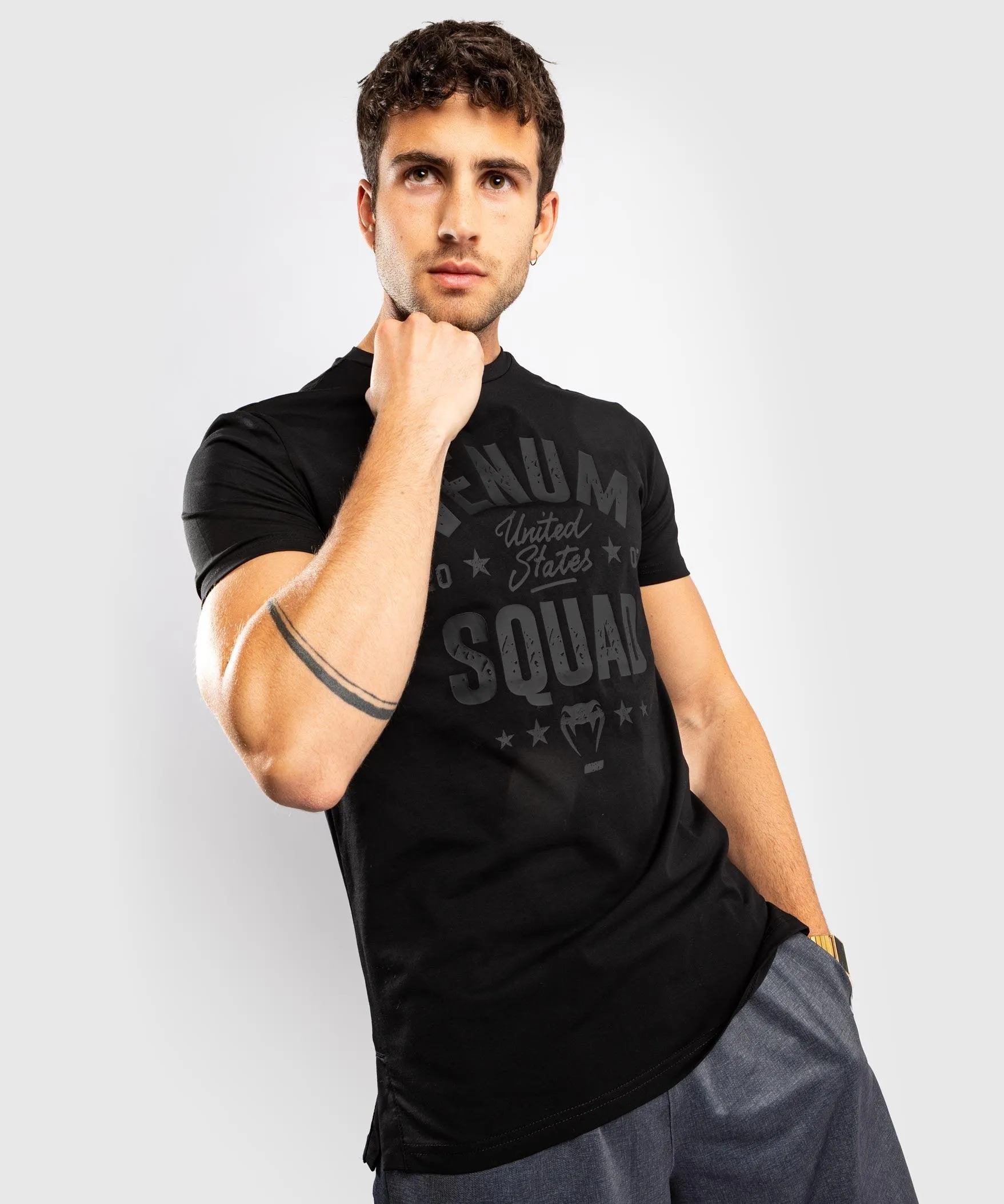 Venum Squad T-Shirt - Black/Black