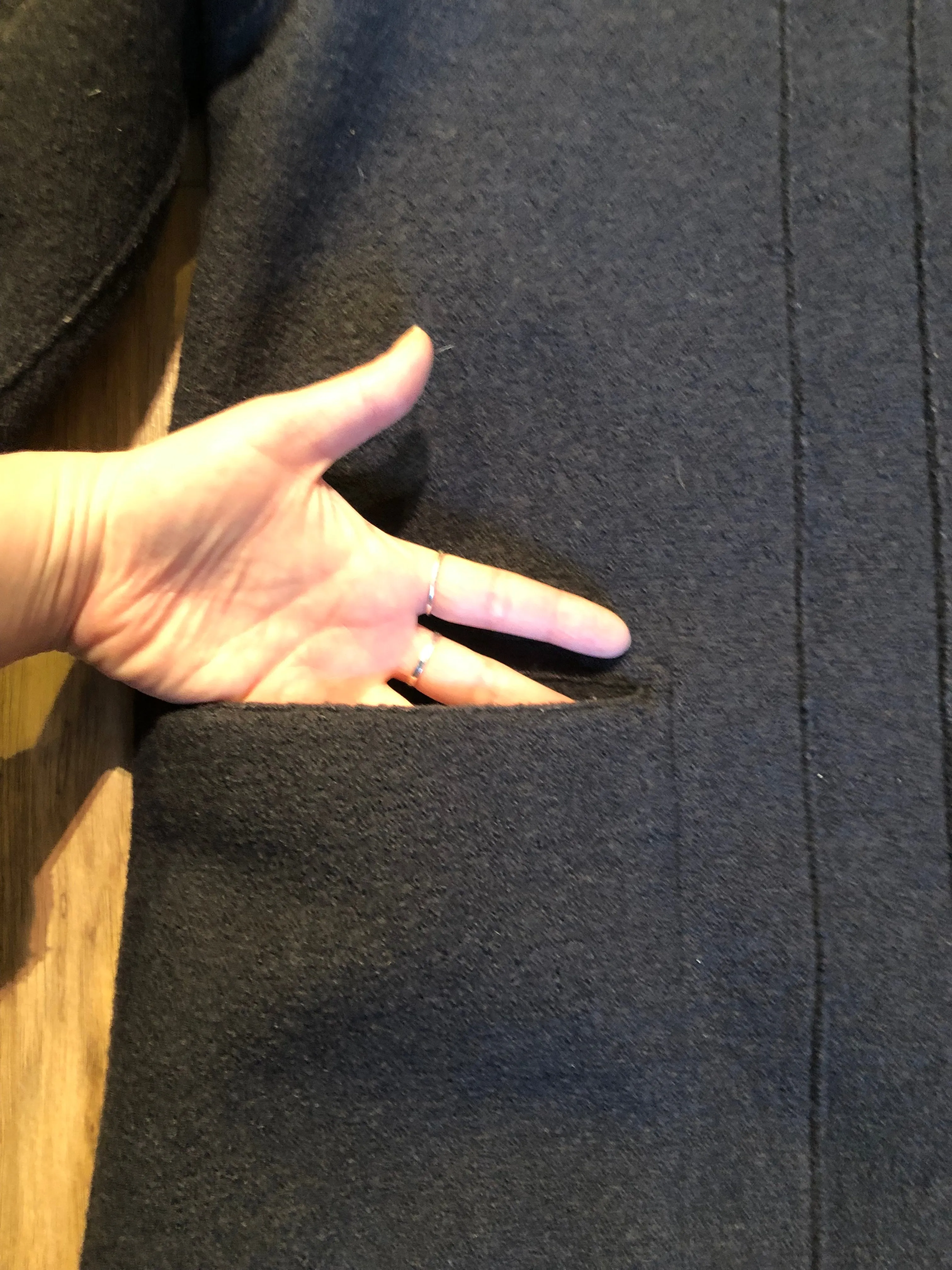 Vintage Hilary Radley Wool Coat, Made in Canada