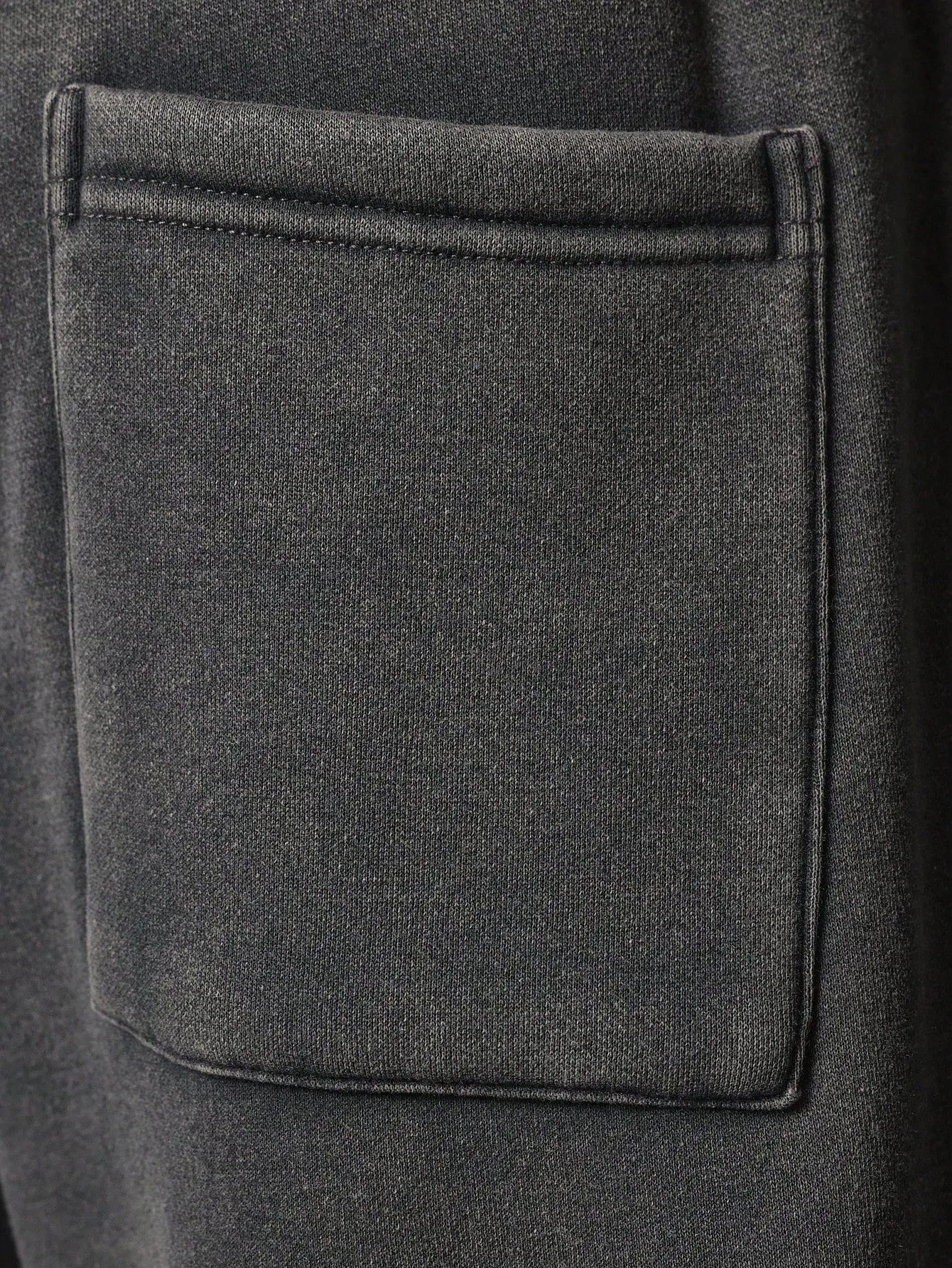 Washed Pull On Flare Fit Sweatpants With Small Graphic Print