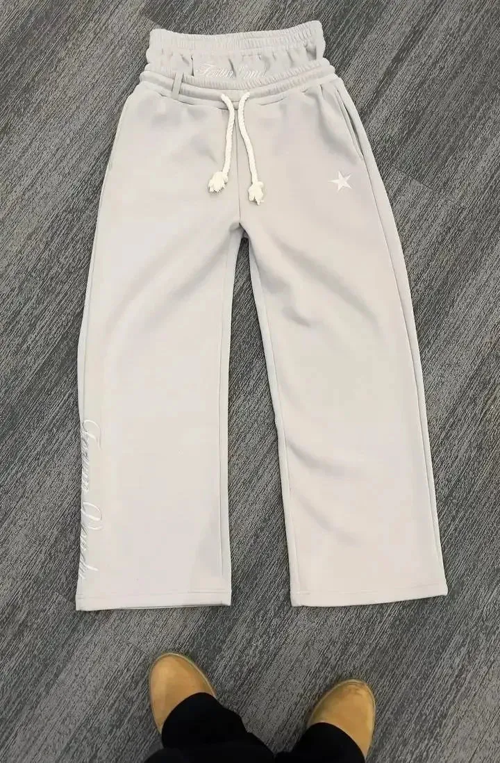 Y2K Baggy Sweatpants for Men and Women - Retro Style