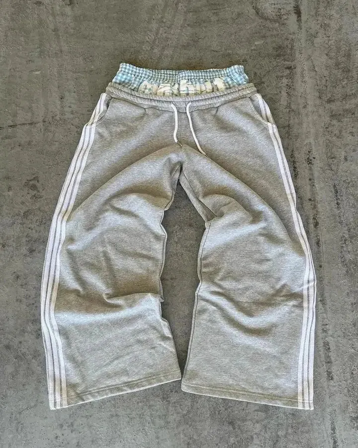 Y2K Baggy Sweatpants for Men and Women - Retro Style