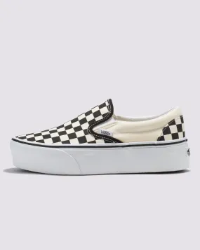 Zapatilla Classic Slip-On Stackform Checkerboard